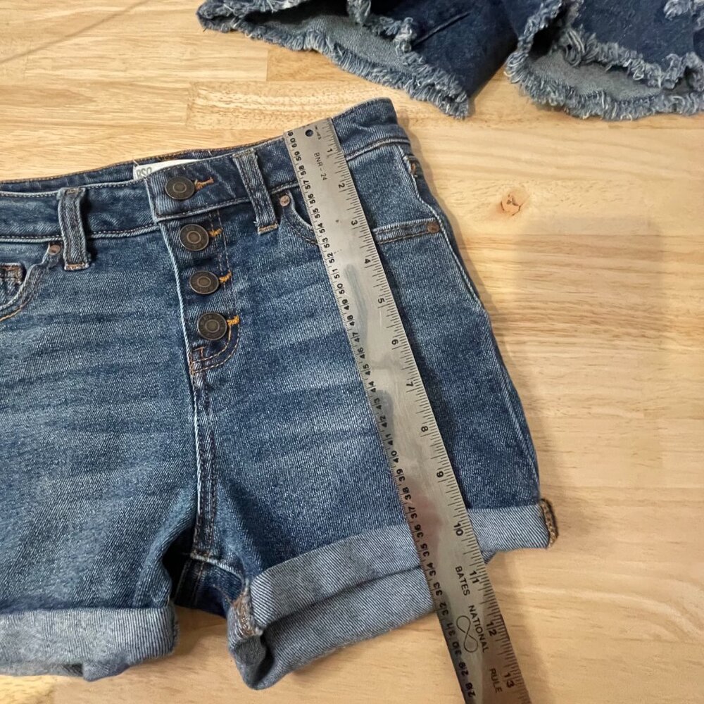 Tilly's RSQ Denim Shorts LOT of THREE Girls Size 12 - Picture 9 of 16